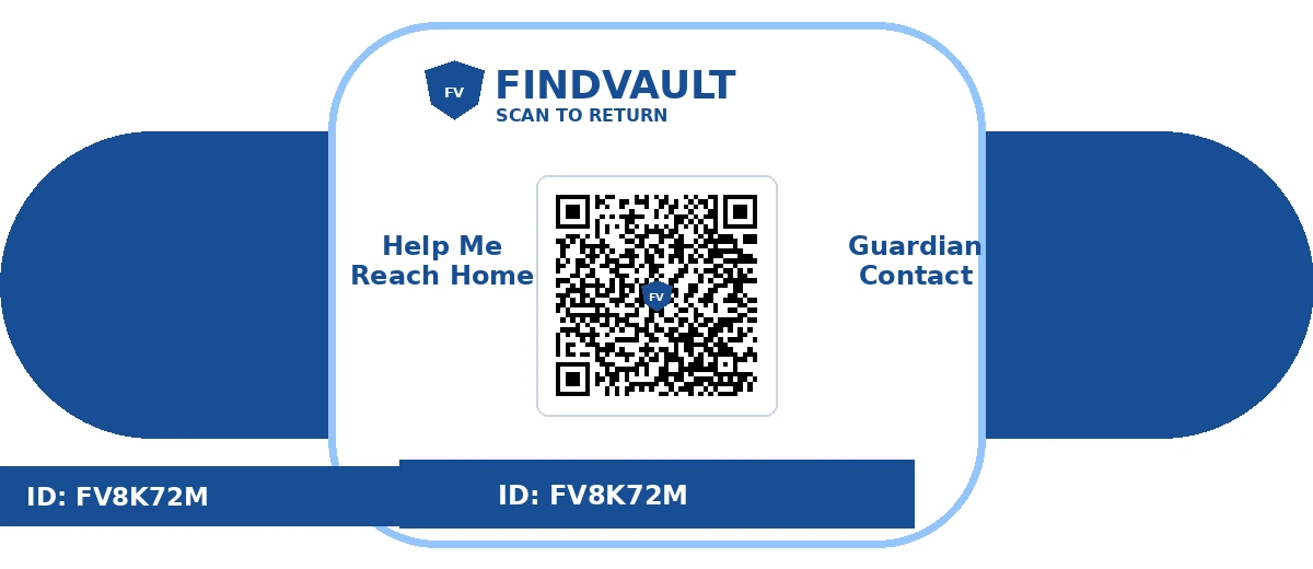 FindVault child safety band