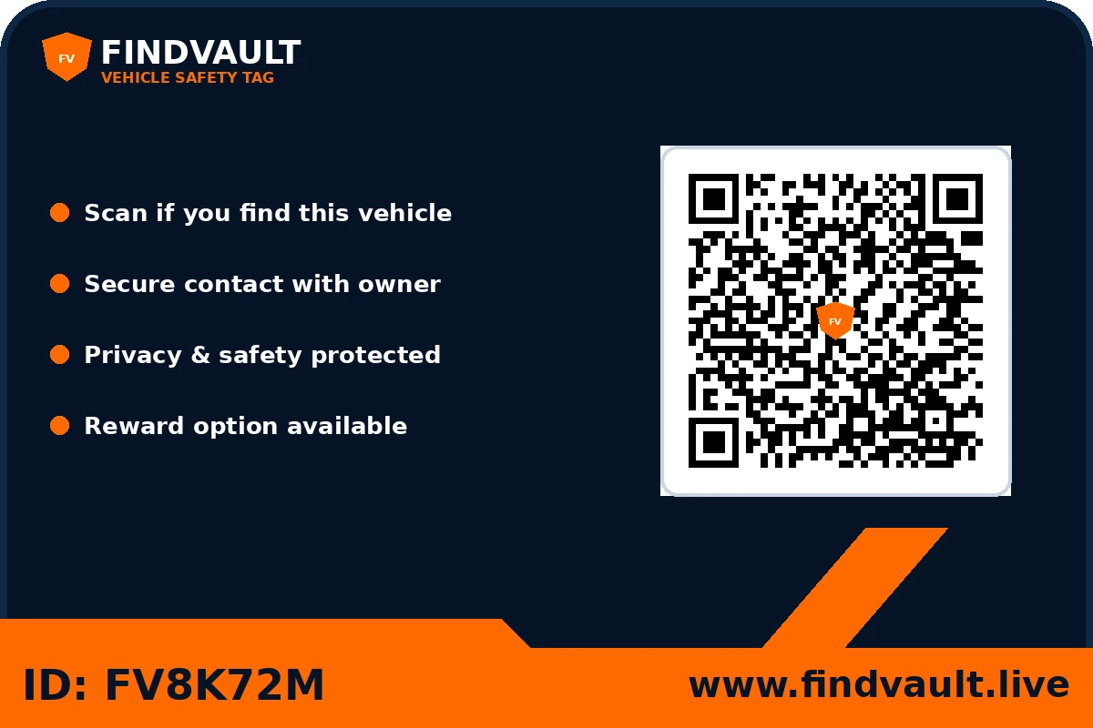 Vehicle FindVault sticker